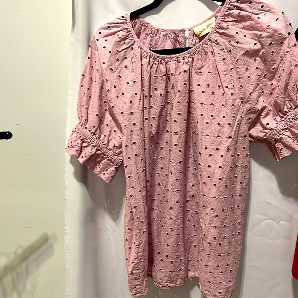 Pale pink shirt